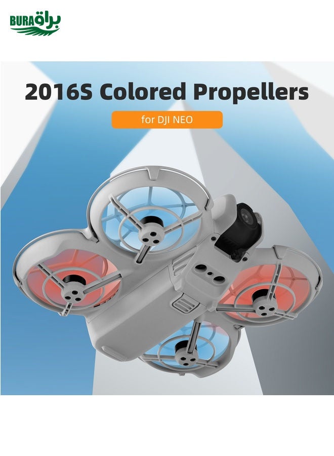BURAQ لدرون DJI Neo Sunnylife 2016S بروبلر لون 3 شفرات، الكمية: 2 زوج (أسود) - Image 2