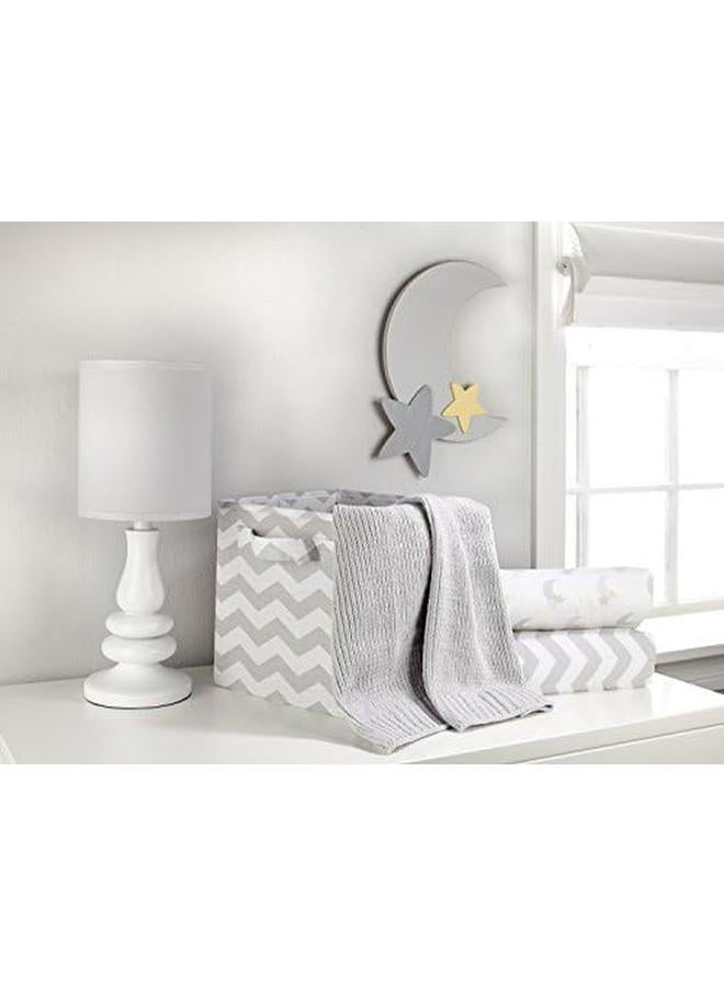 نوجو مجموعة Little Love Separates مقاس 16 بوصة نجمة رمادية متقلبة وديكور جداري على شكل غرفة نوم الحضانة أو غرفة اللعب - Image 2
