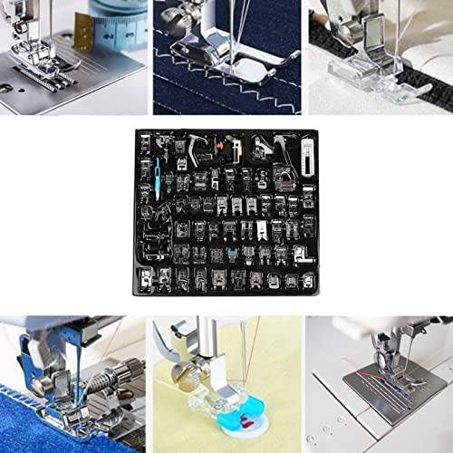 Hztyyier 62pcs Sewing Machine Presser Foots Set, Sewing Machine Accessories Kit for Babylock, Elna, Sewing Machines - Image 2