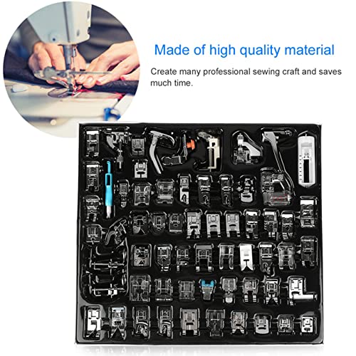 Hztyyier 62pcs Sewing Machine Presser Foots Set, Sewing Machine Accessories Kit for Babylock, Elna, Sewing Machines - Image 4