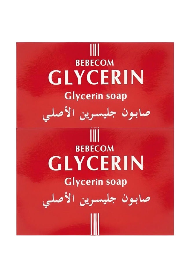 بيبكوم 2 قطع صابون الجليسرين الأصلي 125 جرام - Image 1