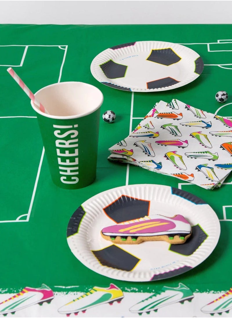 Talking Tables - Party Champions Football Paper Table Cover 120Cm X 180Cm - Image 1