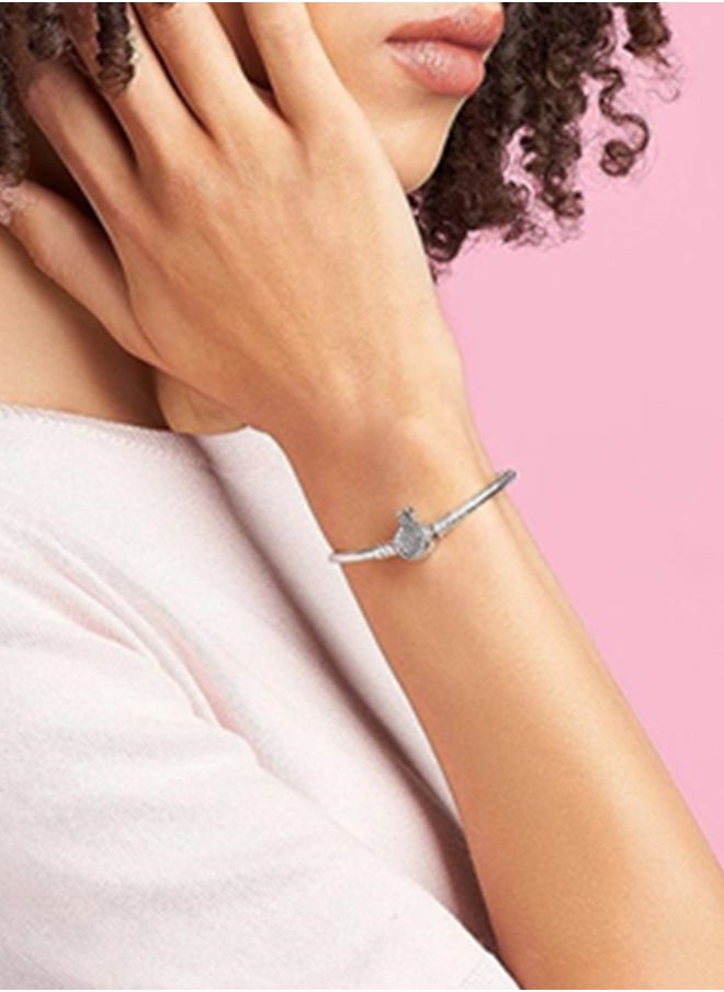 Pandora Violet - PANDORA Jewelry Sterling Silver Bracelet - Image 1