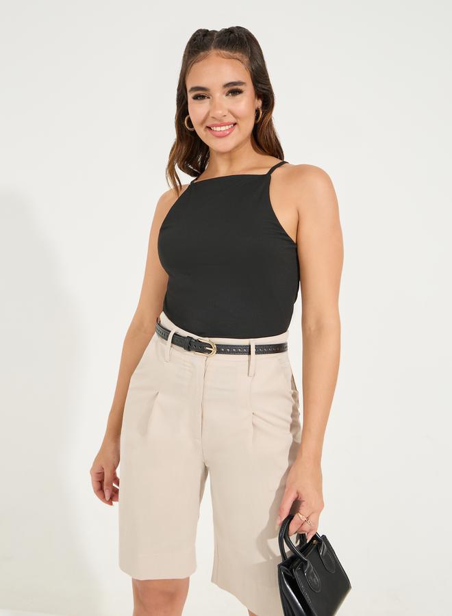 Styli Strappy Racer Neck Cami  - Image 1