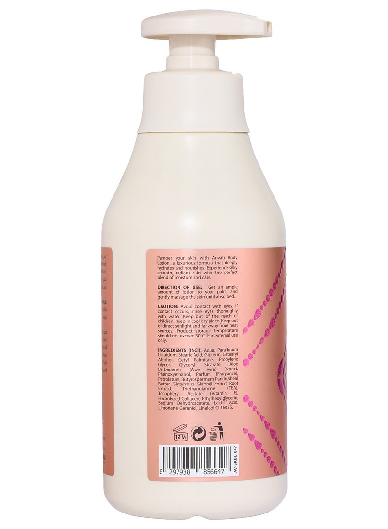Anvati Collagen & Vitamin E Body Lotion – Deeply Nourishing & Hydrating Moisturizer with Natural Oils – Restores Balance, Softness & Smoothness – Daily Skincare for Healthy Radiant Skin - Image 3