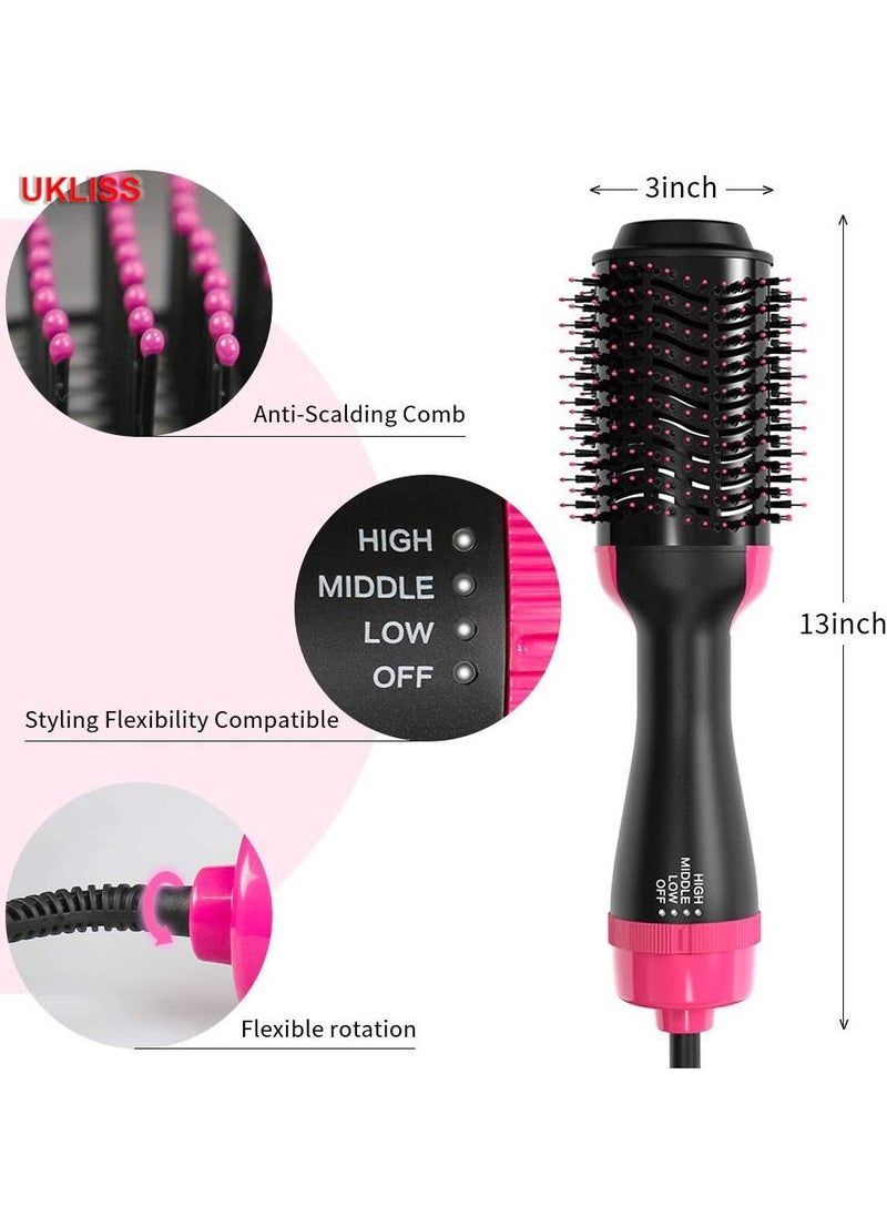 One Step One Step Hair Dryer Volumizer Electric Hot Air Hair Straightener Curler Styling Brush Salon Negative Ion Generator Curling Comb  - Image 4