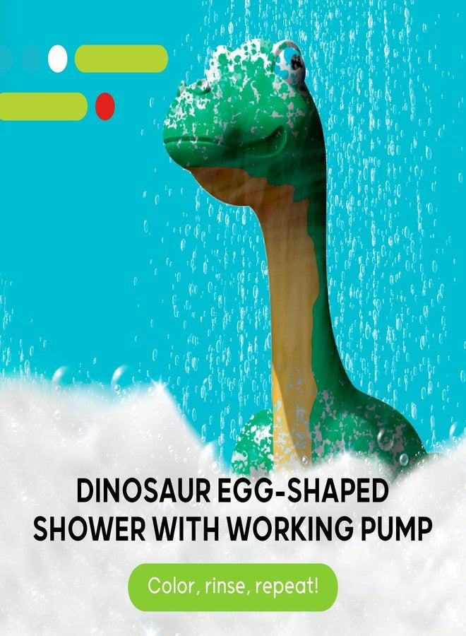 Discovery™ Dinosaur Crafts Painting Kit, Dinosaur Designer Rinse & Recolor Art Set - Dino Arts & Crafts for Kids Includes 4 Dinos, 1 Egg Shower & 6 Washable Markers, 11-Piece Color & Wash Activity - Image 5