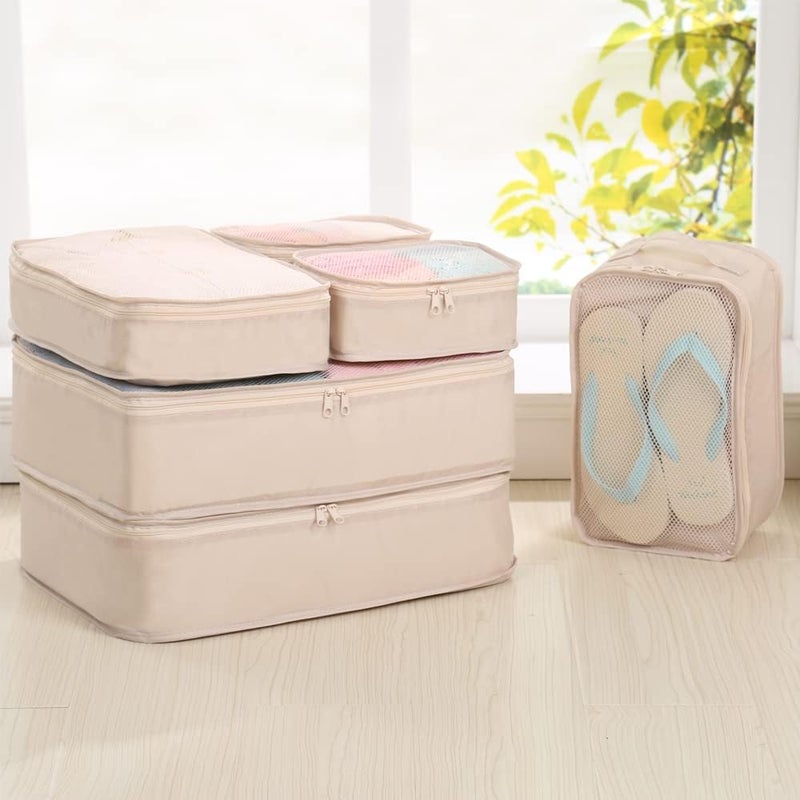 JJ POWER Travel Packing Cubes, Luggage Organizers with Shoe Bag - Image 2