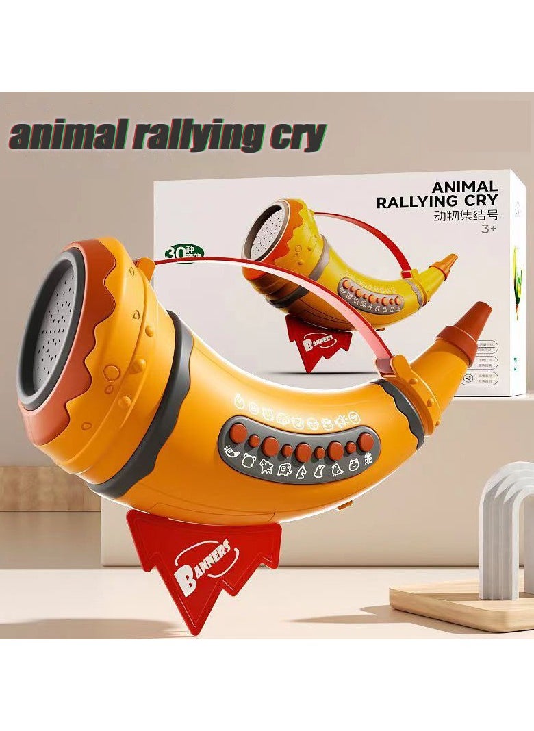 AIYISHI Animal assembly horn simulates 30 kinds of sound effects, whistles, children's playing toys  - Image 3
