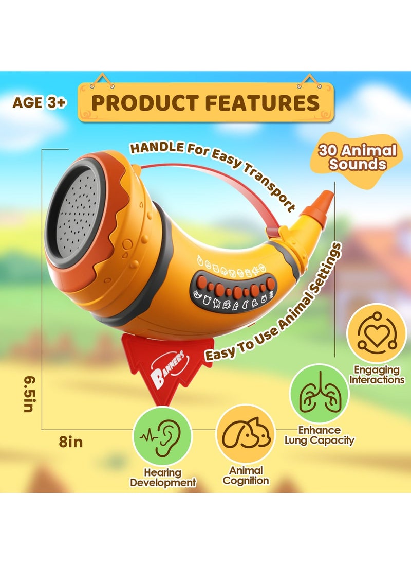 AIYISHI Animal assembly horn simulates 30 kinds of sound effects, whistles, children's playing toys  - Image 5
