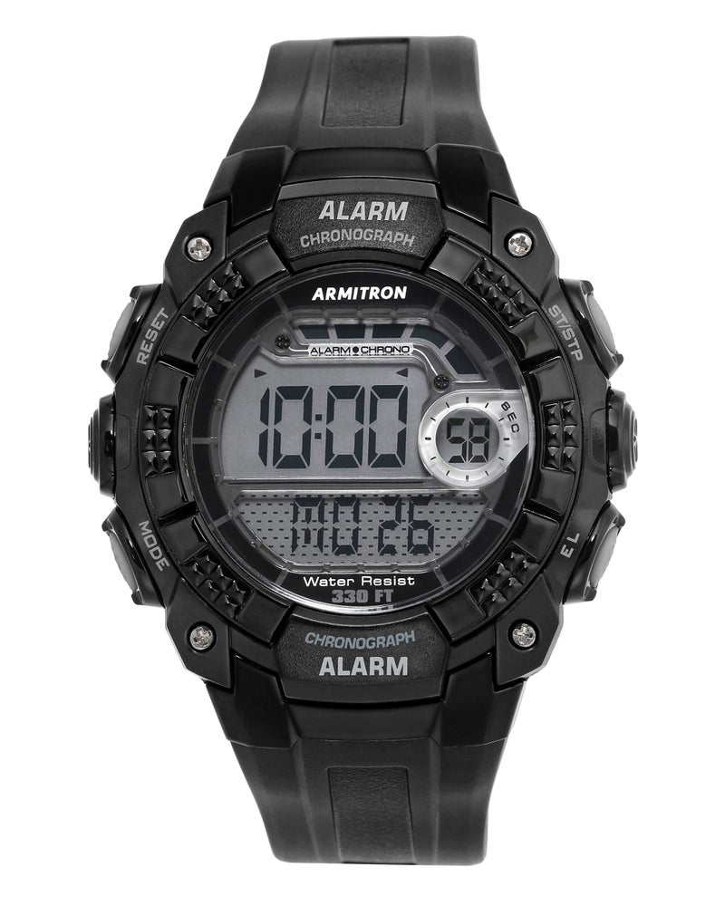 Armitron Sport Men's Digital Chronograph Resin Strap Watch, 40-8209 - Image 1