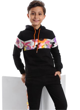 بدلة تدريب مطبوعة باللون الأسود مع اللون الوردي والبرتقالي_متعددة الألوان - pzsku/ZCC6ED8350C2F23E06924Z/45/_/1702900828/0b0bee21-d05e-4410-a89c-ba53077c9452