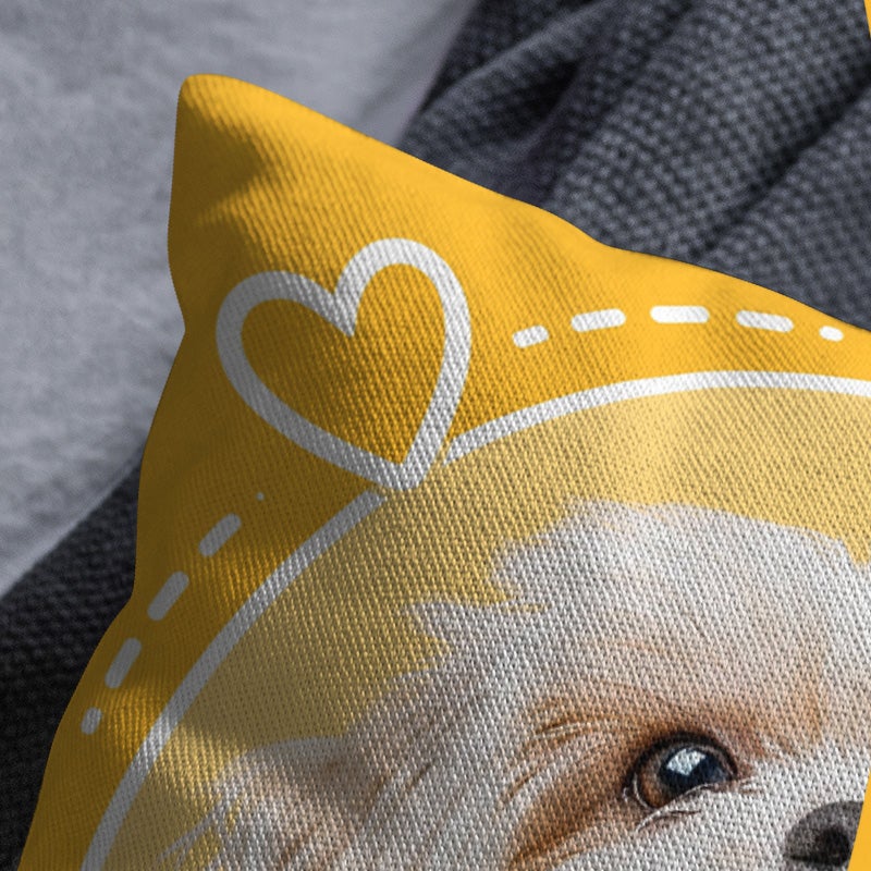 Cute Dog Print Decorative Throw Pillow Cover Soft Square Cushion Case for Sofa Bed Living Room - Image 3