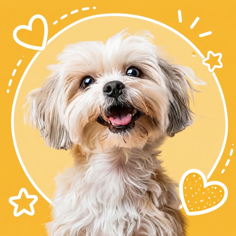 Cute Dog Print Decorative Throw Pillow Cover Soft Square Cushion Case for Sofa Bed Living Room - Image 1