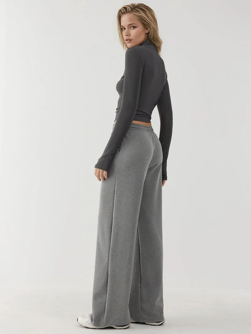 زوبعة بنطلون رياضي واسع الساق من المودال بلمسة ناعمة