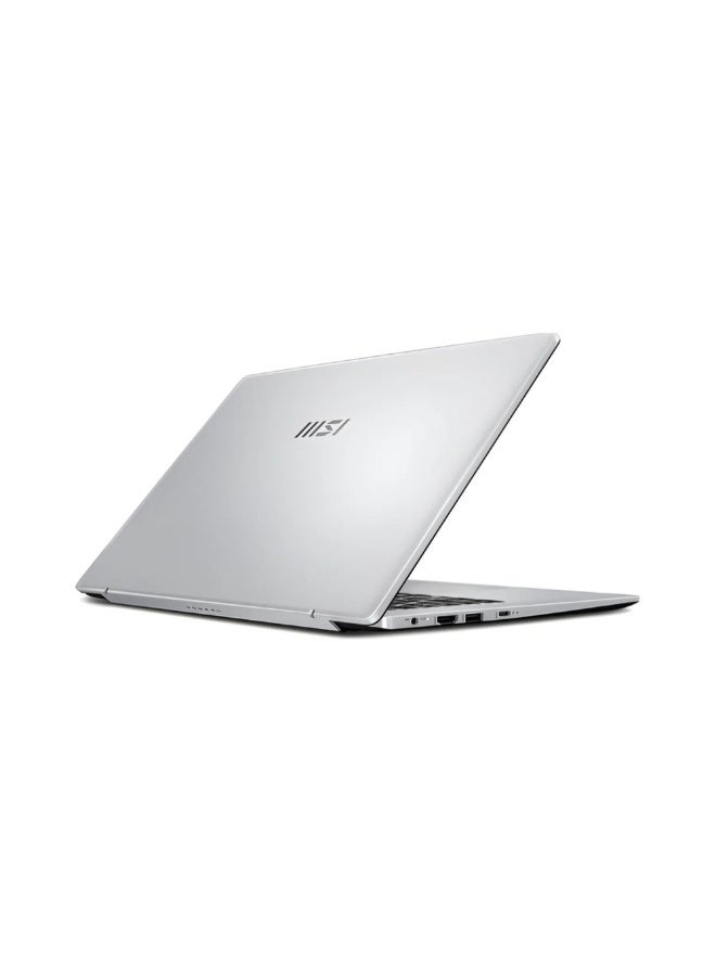 MSI Modern 14 F1MG Laptop, Intel Core 5 120U, 8GB DDR4 RAM, 512GB PCIe Gen4 SSD, 14-Inch FHD IPS Display, Intel Graphics, Wi-Fi 6E, Windows 11 Home, White Backlit Keyboard, Urban Silver English Urban Silver - Image 3