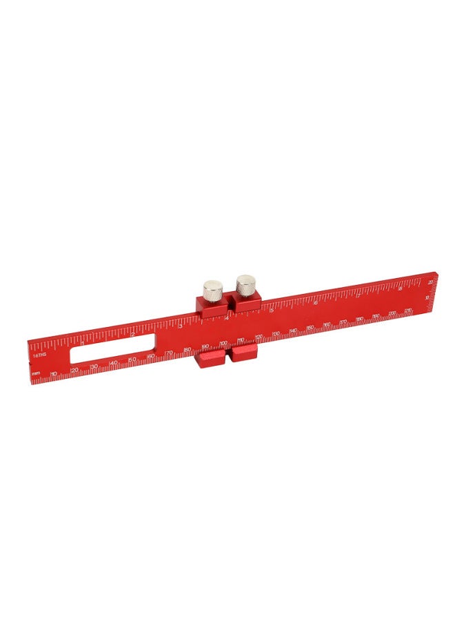 Other Measuring Tools - Digital Inclinometer Gauge Electronic Level Instrument Toolbox Hardware Hand Tools-Model:Red Short Scribing Ruler  - Image 5