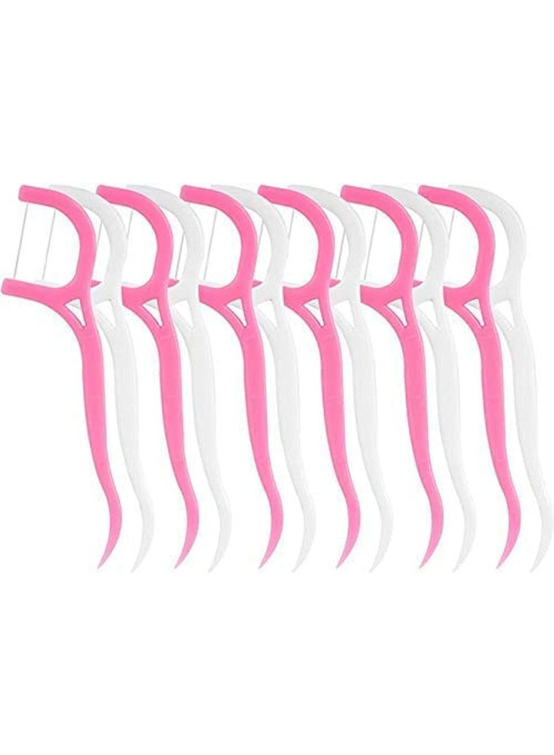 Generic Dental Floss Picks – 30 Pieces – Easy Grip Floss Sticks for Deep Teeth Cleaning – Removes Food Residue & Plaque – Suitable for Adults & Kids - Image 1