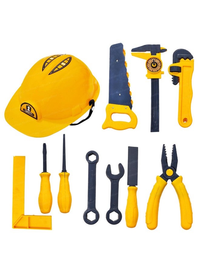 FunBlast Tool Kit Toy for Kids - 11 Pcs Pretend Role Play Toys for Boys, Workshop Tool Kit Construction Toys for Kids, Engineer Workshop Tool Kit for Kids, DIY Tool Set Play Toys for Kids - Image 1