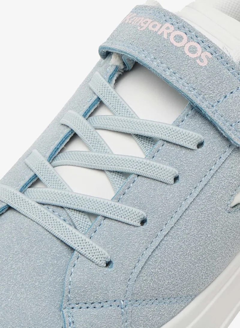 kangaROOS BLUE Women's Logo Detail Sports Shoes With Hook And Loop Closure for Women | Best Price UAE