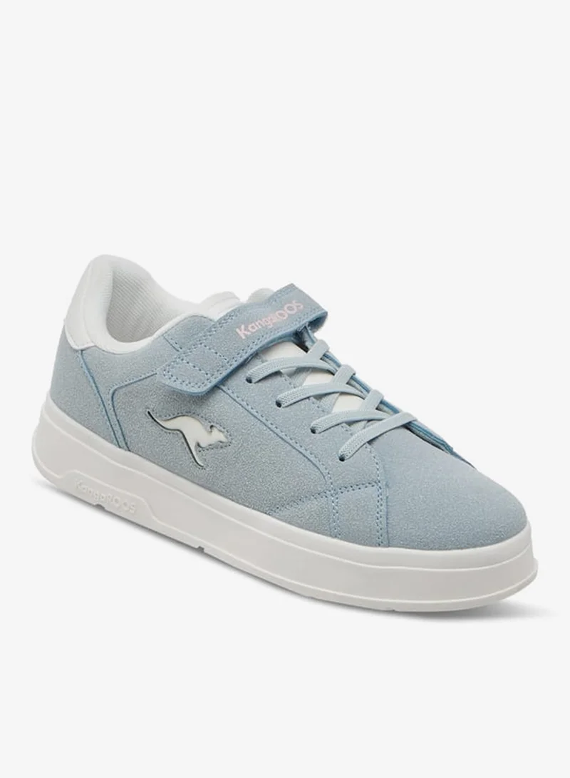 kangaROOS BLUE Women's Logo Detail Sports Shoes With Hook And Loop Closure for Women | Best Price UAE