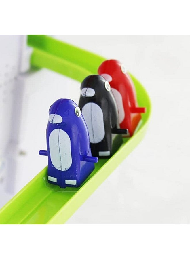 Haktoys Haktoys Replacement Penguin Figurines - Compatible with Arctic Fun Penguin Slide Playset | Fun Playful Penguins for Penguin Race Track Toy (Pack of 3)  - Image 2