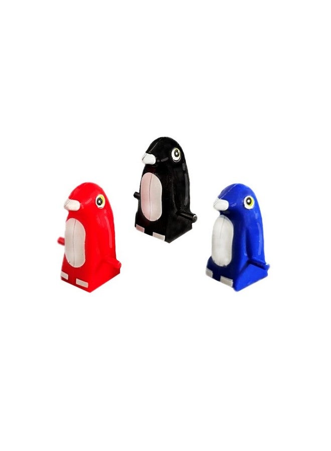 Haktoys Haktoys Replacement Penguin Figurines - Compatible with Arctic Fun Penguin Slide Playset | Fun Playful Penguins for Penguin Race Track Toy (Pack of 3)  - Image 3