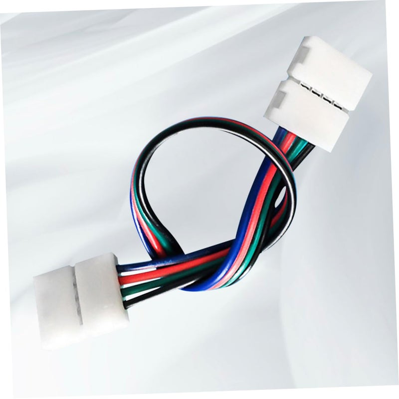 RGB LED Strip Connector Double Head Cable No Tools Required Easy Installation - Image 5
