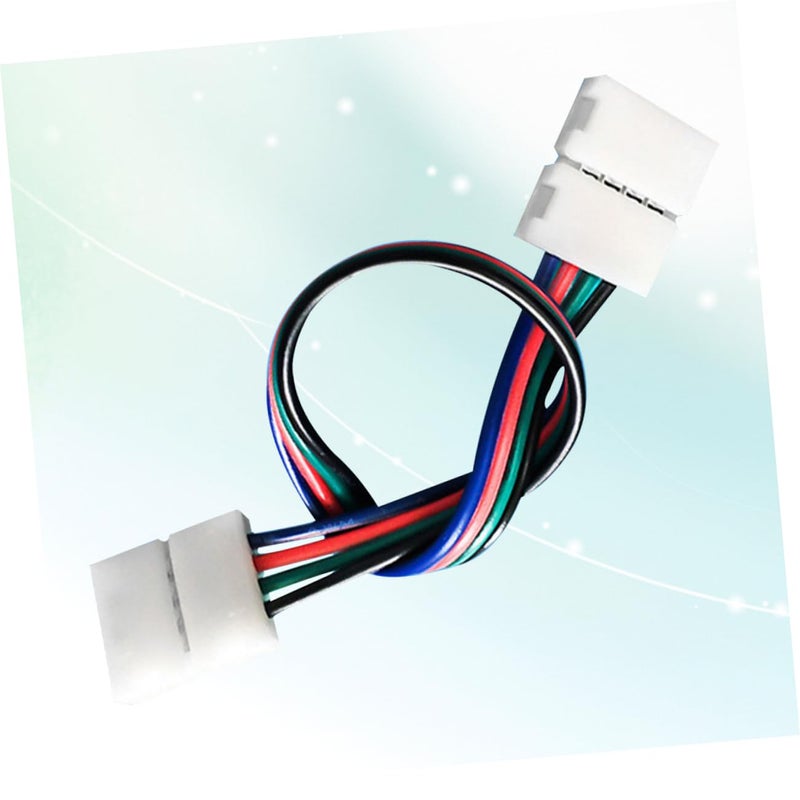 RGB LED Strip Connector Double Head Cable No Tools Required Easy Installation - Image 4