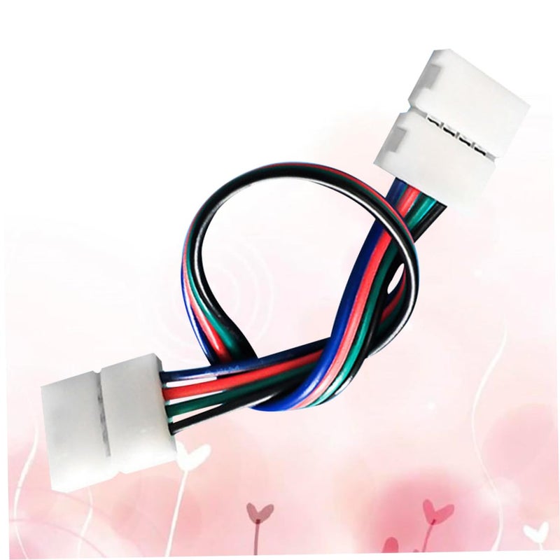RGB LED Strip Connector Double Head Cable No Tools Required Easy Installation - Image 3