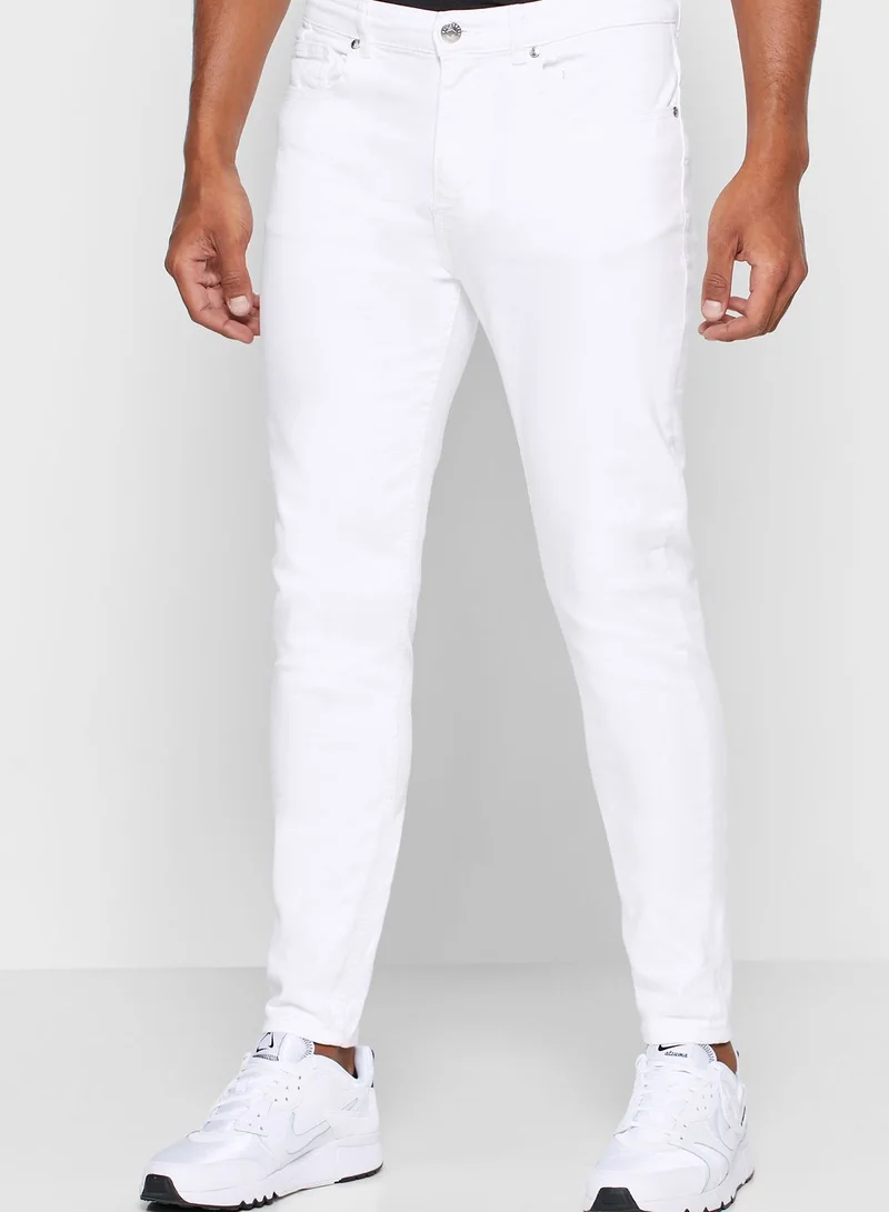Lee Cooper Light Wash Skinny Fit Jeans