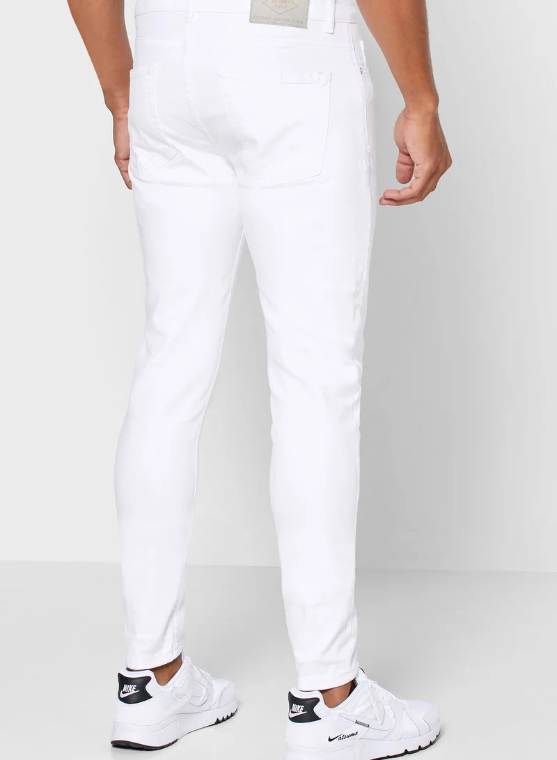 Lee Cooper Light Wash Skinny Fit Jeans