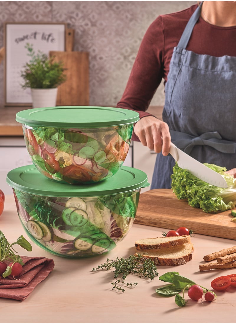 PS 2 Pieces Salad Bowl 5 Liter and 3 Liter with lids 2 in 1 Set | Salad Bowls | Salad Storage Box | Salad Too - pzsku/ZCC6FB626E21F376DA3E7Z/45/_/1699519816/b5075065-ce72-4966-a472-dabf0f982743