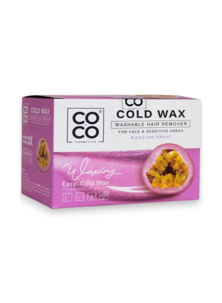 مزيل شعر بارد قابل للغسل للوجه والمناطق الحساسة برائحة فاكهة الباشن فروت 250 غرام