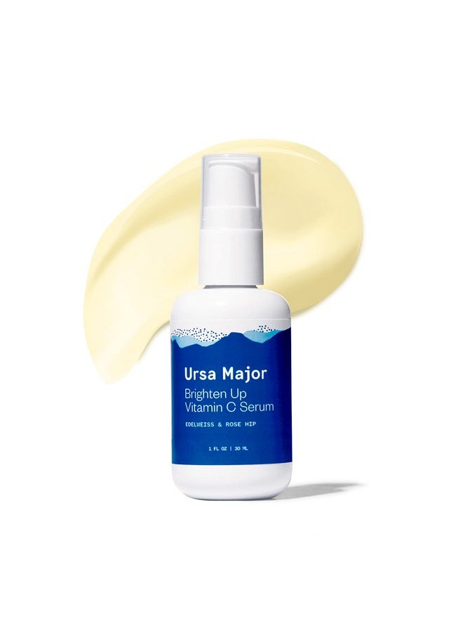 Ursa Major - Natural Vitamin C Serum | Brightening Formula Revitalizes Dull Skin And Dark Spots | Targets Wrinkles Sagging And Loss Of Firmness | Vegan Nontoxic Crueltyfree | 1 Ounce - Image 1