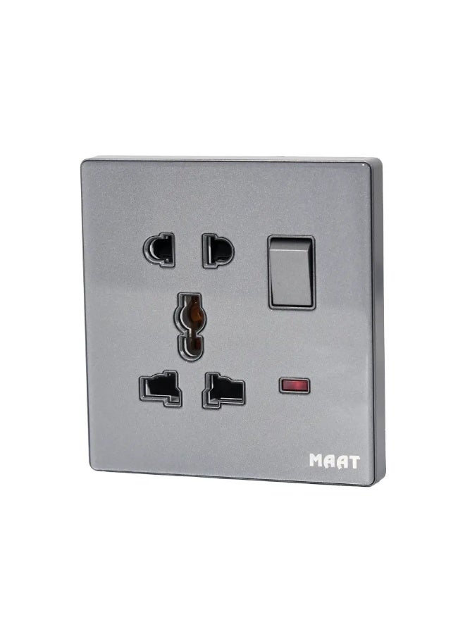 MAAT M8 2 & 3 Pins Universal with Indicator Switch Socket 
