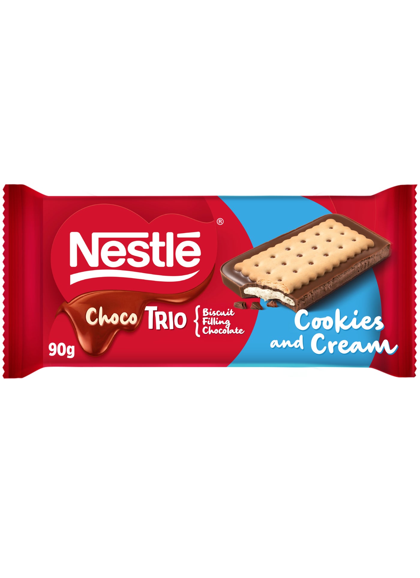Nestle Cookies And Cream Chocolate Biscuit Bar