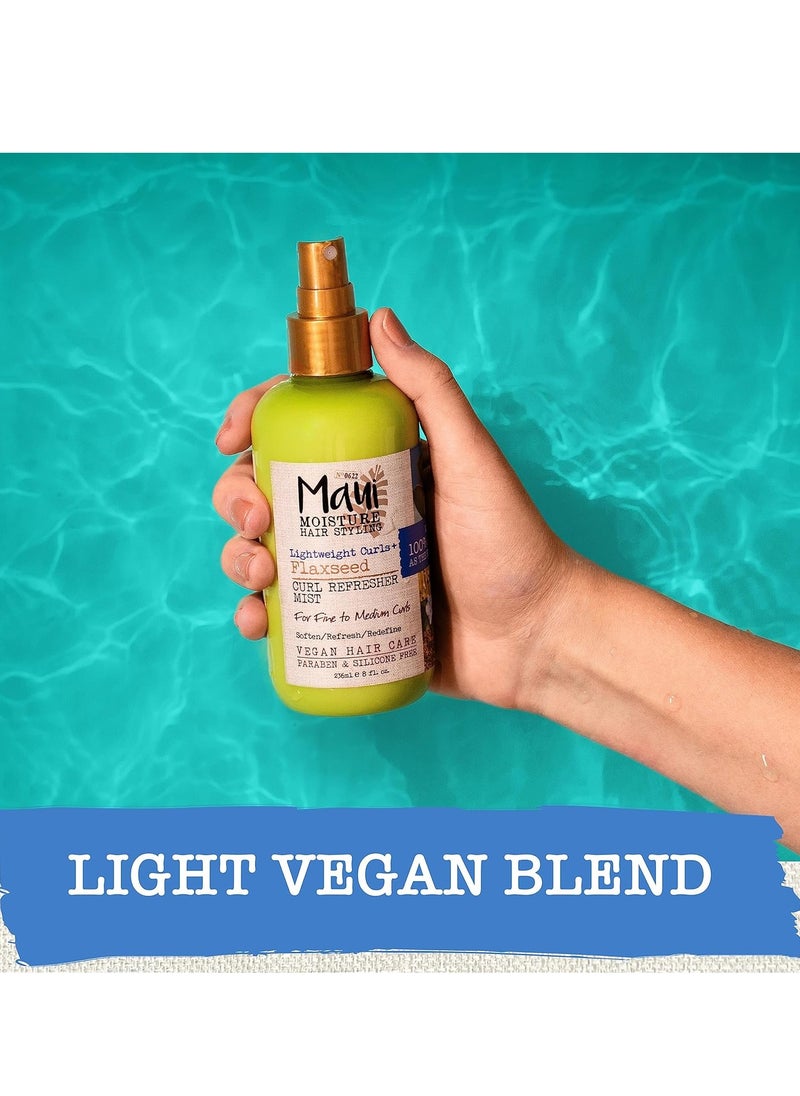 MAUI MOISTURE Flaxseed Curl Refresher 236ml  - Image 5