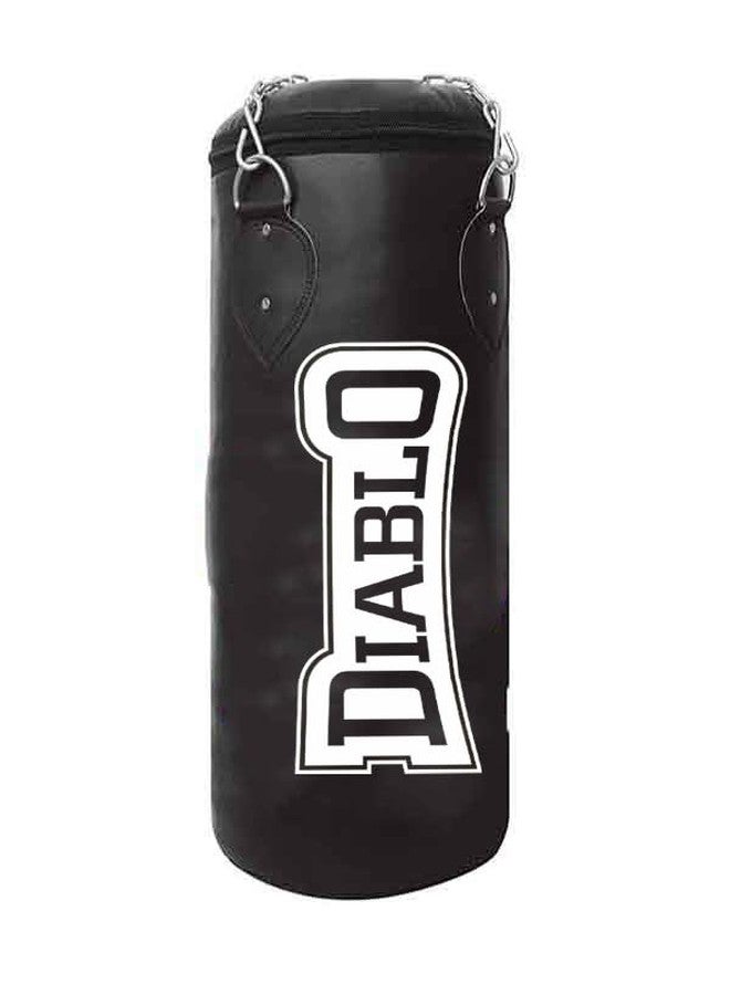 Diablo Black Synthetic Leather Unfilled Punching Bag (36 Inch) - Image 1