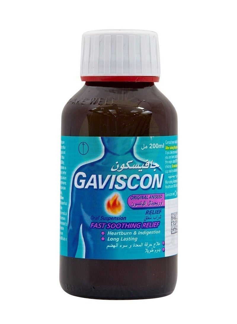 جافيسكون اوريجينال معلق بطعم الينسون 200 مل - Image 1