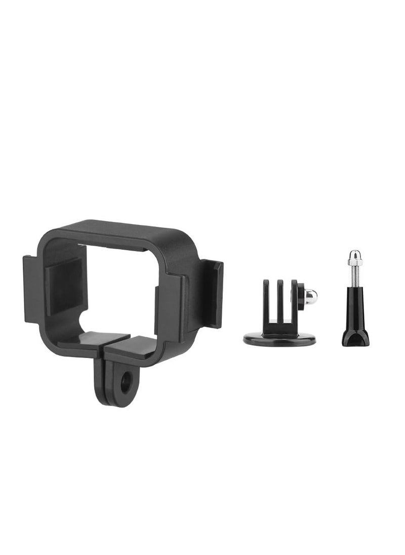 Generic Camera Adapter Frame for OSMO Pocket 3 Protective Bezel Dual Cold Shoe Adapter Clip Expansion Base Backpack Clip Tripods Car Mounts Bike Carrier Accessories (Adapter Frame)  - Image 1