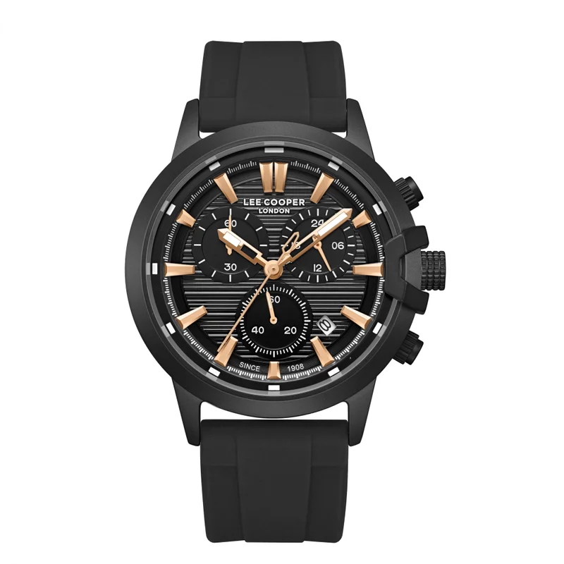 Lee Cooper Men's Silicone Multi Function Watch LC08267.651 - 30 mm