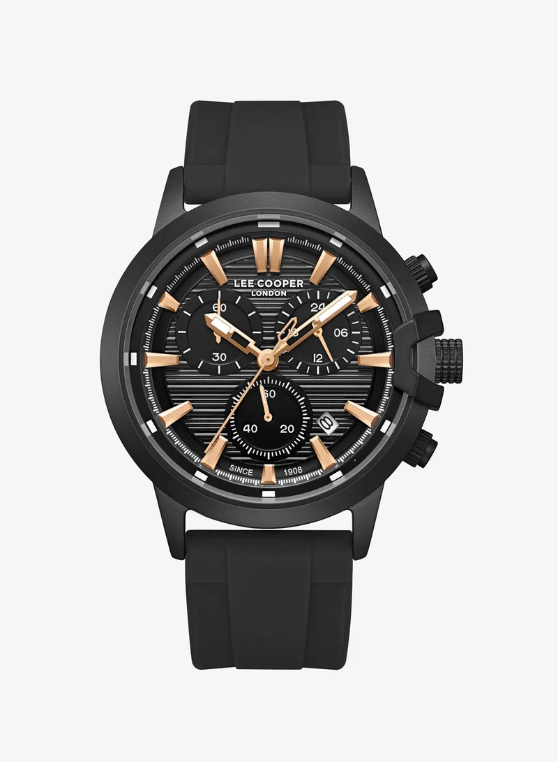 Lee Cooper Men's Silicone Multi Function Watch LC08267.651 - 30 mm