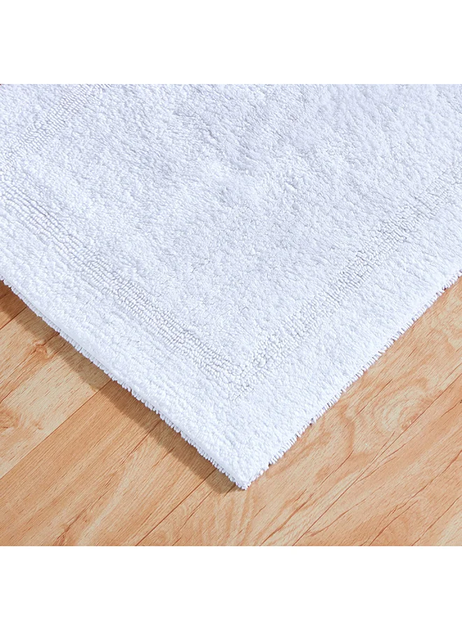 Home Box Grand Reversible Cotton Bath Mat 120 x 60 cm