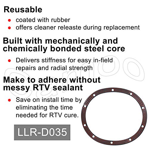 Camoo Dana 35 Differential Cover Gasket D035 - Image 2