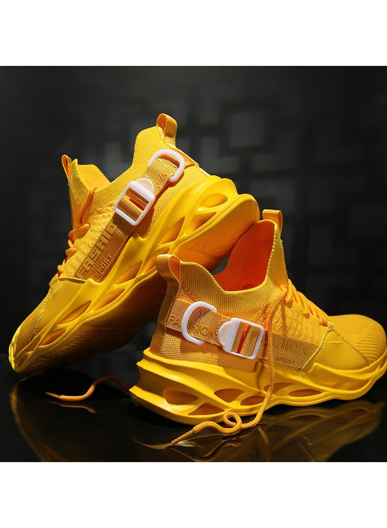 Loquat أحذية رياضية شبكية للرجال بتصميم عصري جديد - Image 1