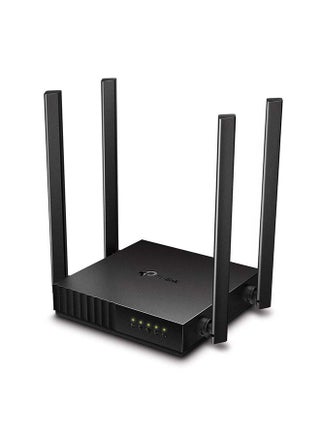 راوتر آرشر C54 AC1200 ثنائي النطاق لاسلكي بتقنية MU-MIMO وعدد 4 هوائيات خارجية وبأوضاع متعددة 3 في 1 ومدى تغطية واسع وبخاصية التحكم الأبوي أسود - view 2