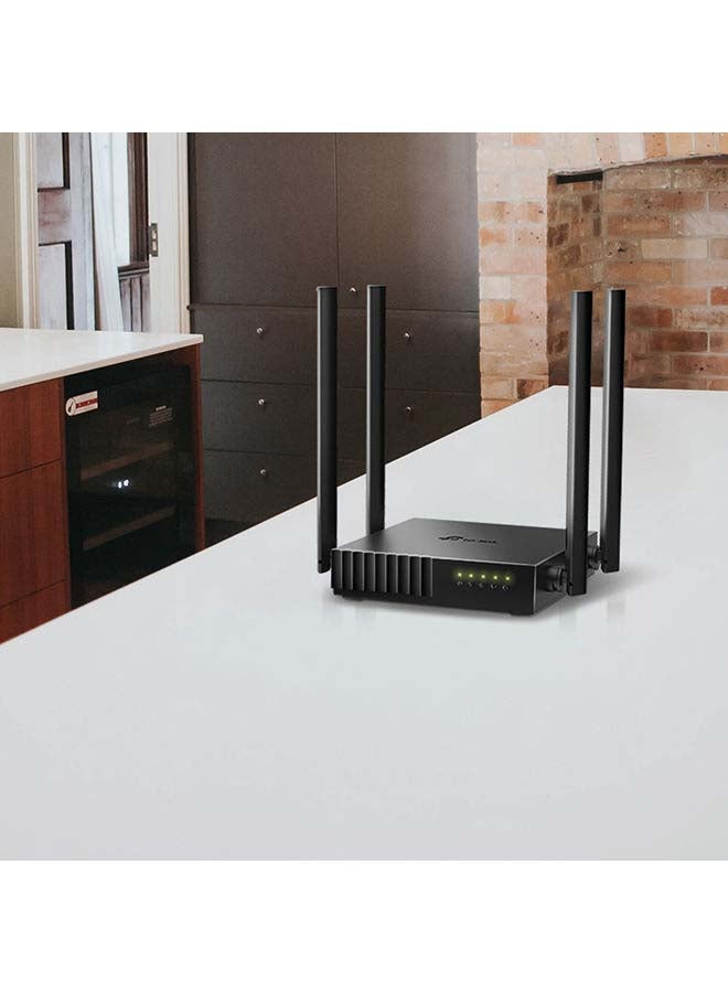 TP-LINK Archer C54 AC1200 Dual Band Wireless MU-MIMO Router, 4 External Antennas, Multi-Mode 3 in 1, Long Range Coverage, Parental Controls Black - Image 4