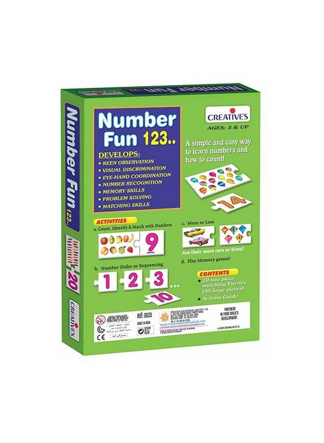 Creative's Number Fun 123...| Count & Learn Numbers 1 to 20 | Learn Numbers & How to Count | Number Recognition | Early Learning | Creative's Pre-School Games | Ages 4 & up - Image 3