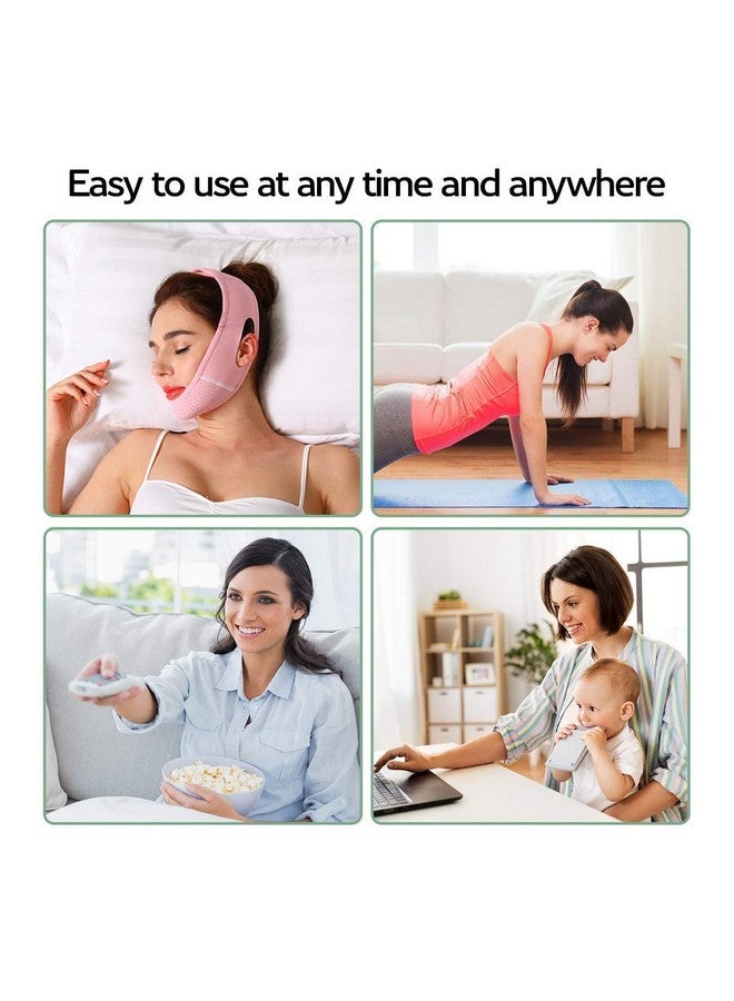Mroobest ParaFaciem Reusable V Line Mask Facial Slimming Strap Double Chin Reducer Chin Up Mask Face Lifting Belt V Shaped Slimming Face Mask  - Image 3